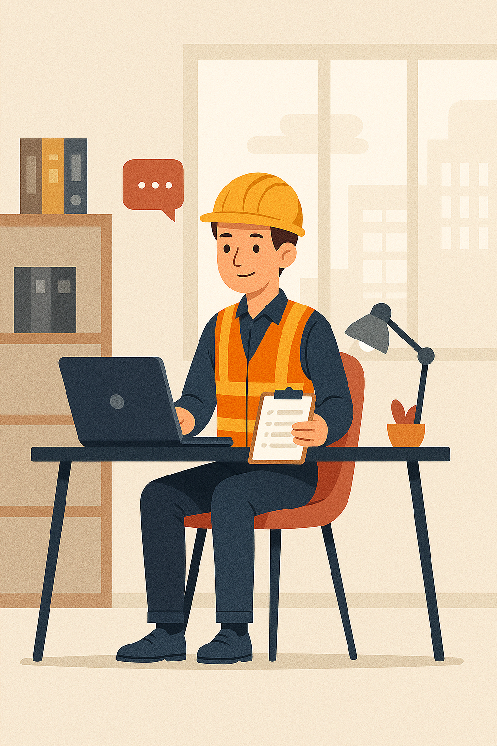 Global trade illustration